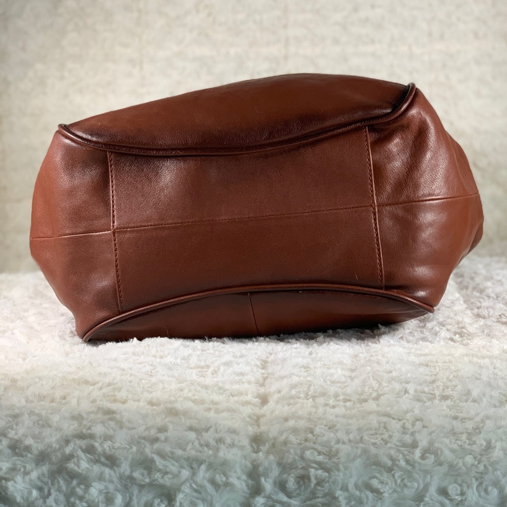 FRYE MADISON SHOULDER NWT. Cognac Brown - Picture 6 of 8